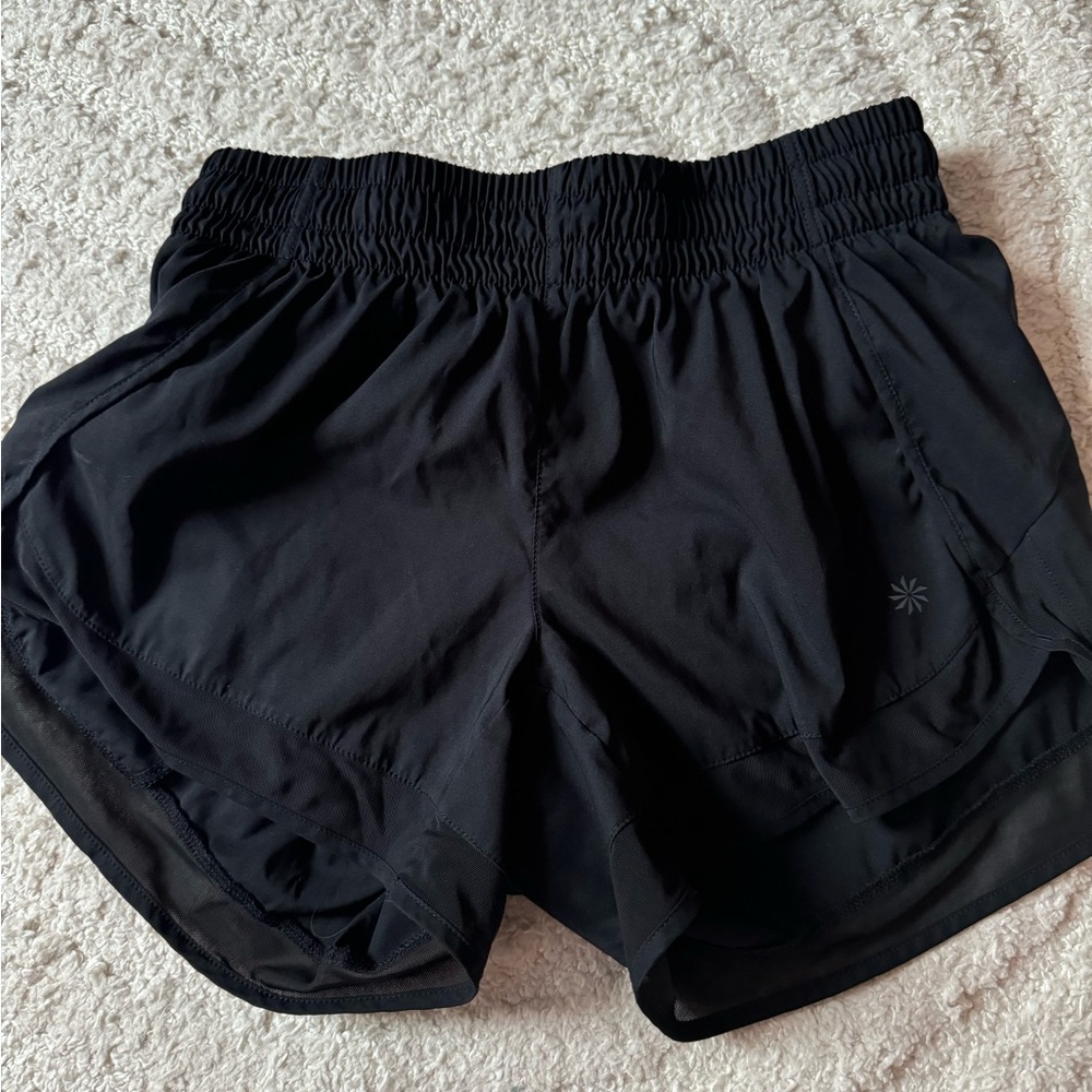 Athleta Black Running Shorts (XS)